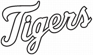 Detroit Tigers decal b2